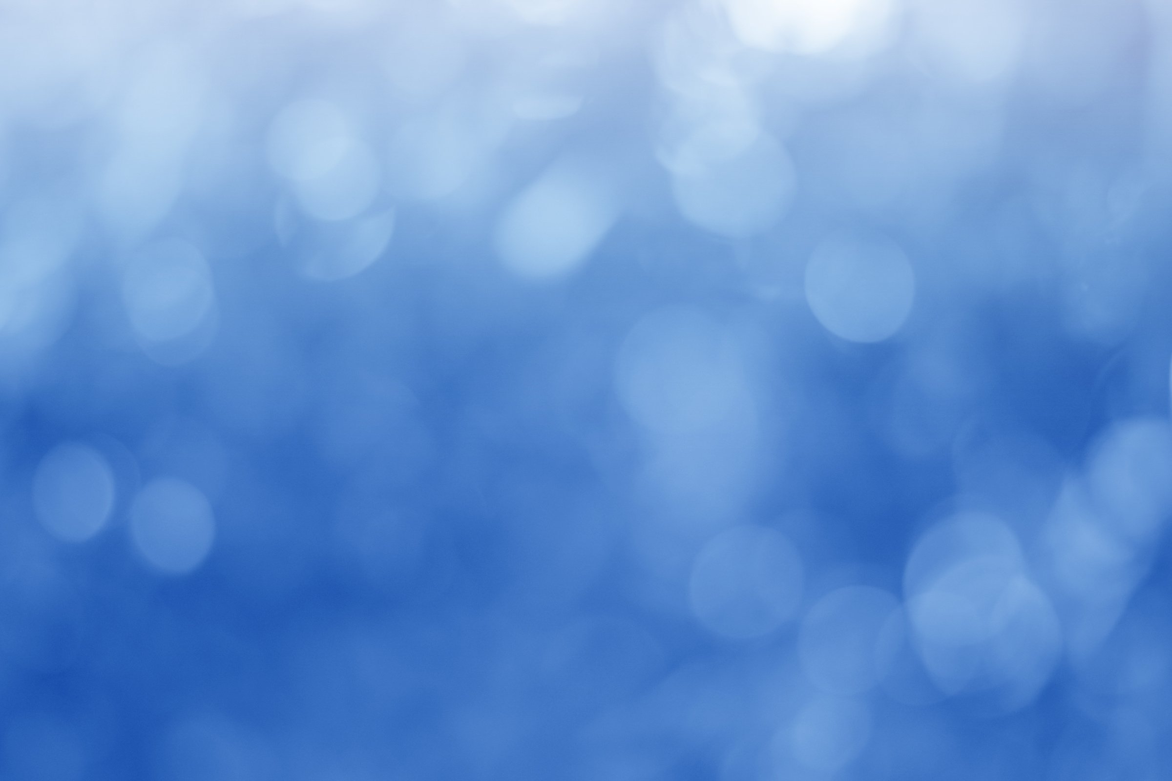 Blue Bokeh Background
